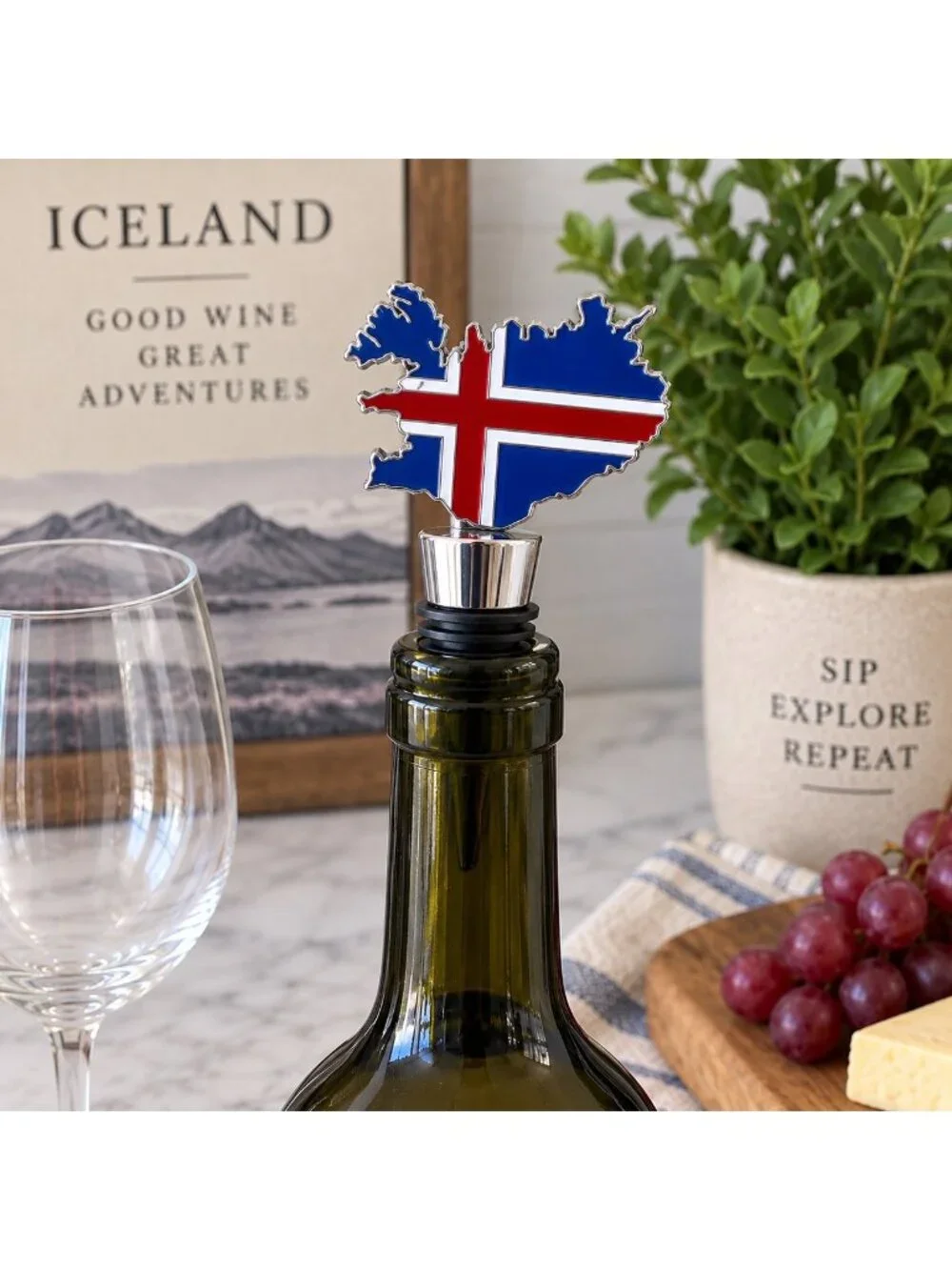 Iceland souvenir wine